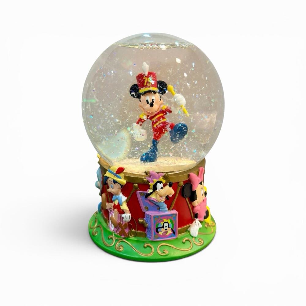 VNTG Disney Store Exclusive Mickey's 75th Anniversary Special Edition Snow Globe